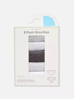 Damskie Primark Majtki Damskie<Figi brazylijskie na co dzień, 3 pary