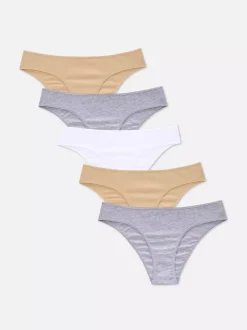 Damskie Primark Majtki Damskie<Figi brazylijskie, 5 par