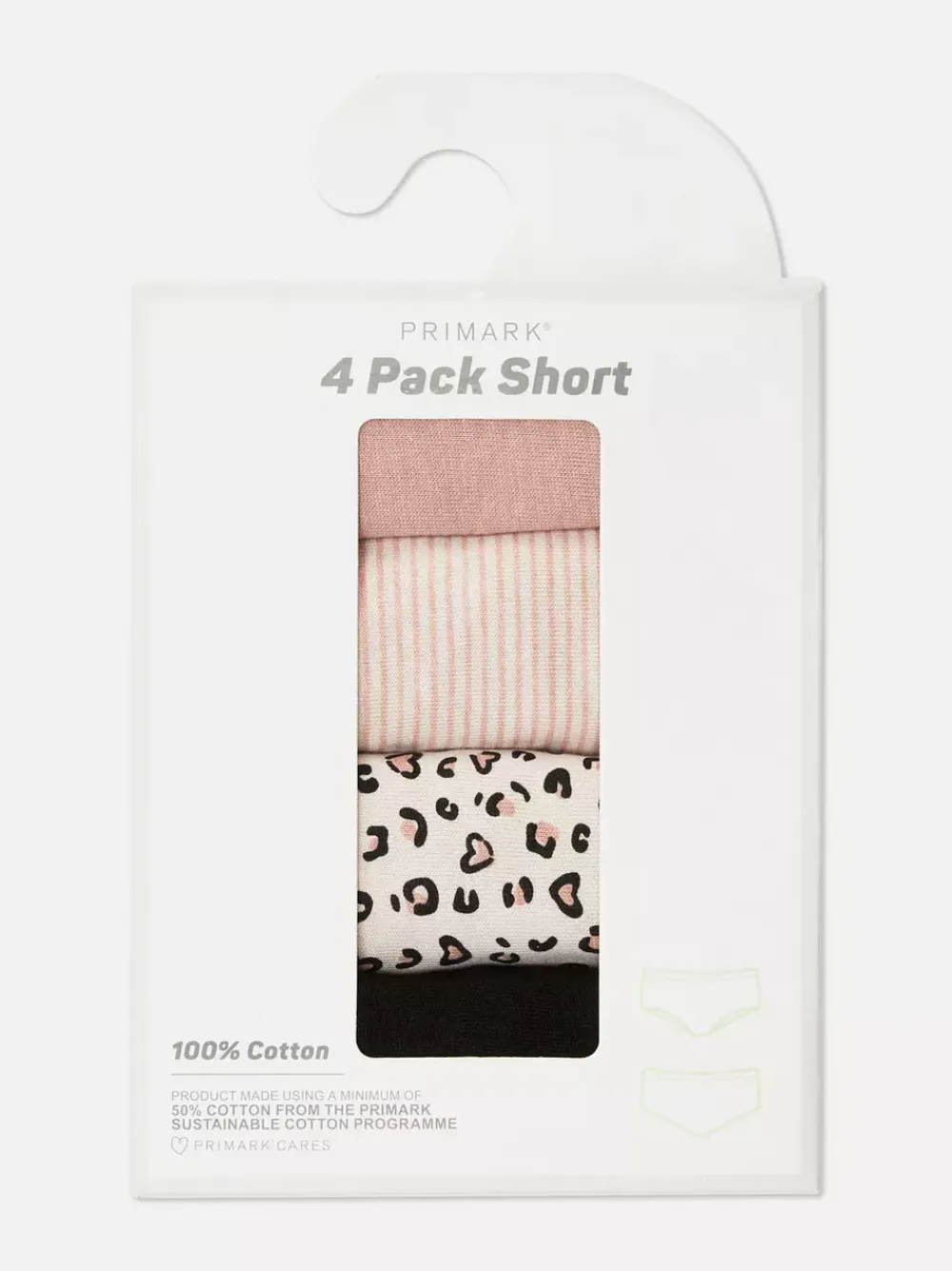 Damskie Primark Majtki Damskie<Figi, 4 pary