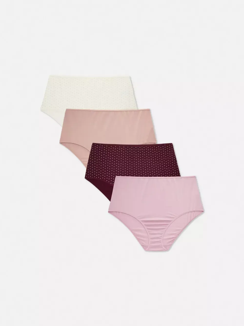 Damskie Primark Majtki Damskie<Figi z wysokim stanem na co dzień, 4 pary
