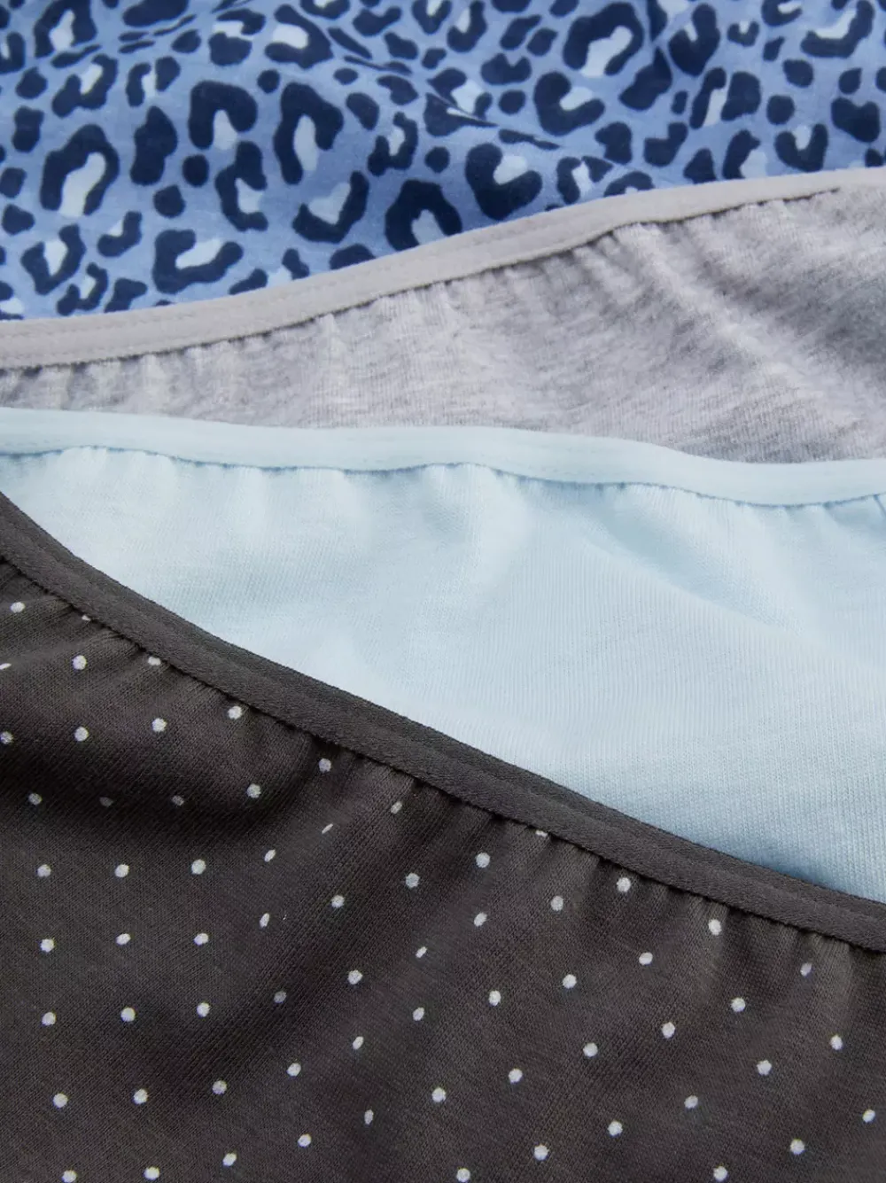 Damskie Primark Majtki Damskie<Figi z wysokim stanem w różne nadruki, 4 pary