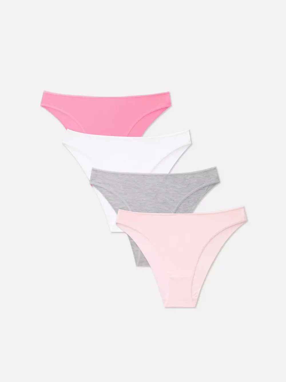 Damskie Primark Majtki Damskie<Figi z wysokim wycięciem, 4 pary