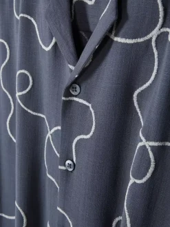 Primark Koszule<Flokowana koszula Kem z abstrakcyjnym wzorem