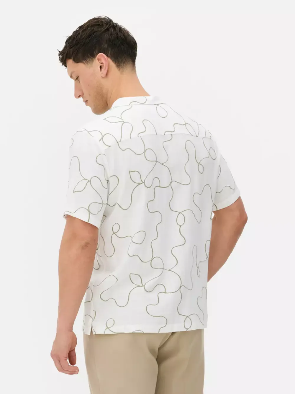 Primark Koszule<Flokowana koszula Kem z abstrakcyjnym wzorem