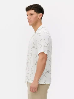 Primark Koszule<Flokowana koszula Kem z abstrakcyjnym wzorem
