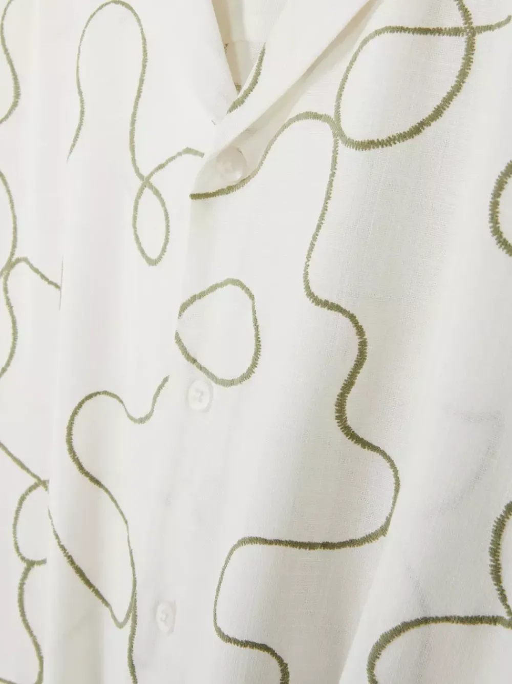 Primark Koszule<Flokowana koszula Kem z abstrakcyjnym wzorem