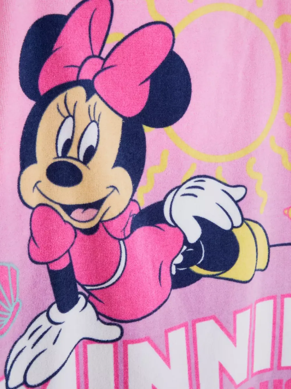 Dzieci Primark Stroje Kąpielowe I Plażowe<Frotowe ponczo z kapturem z Myszką Minnie Disneya
