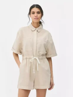 Primark Kombinezony<Funkcjonalny kombinezon z wiązaniem w talii