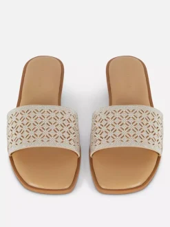 Primark Sandały<Geometryczne sandały bez pięty z wycięciami