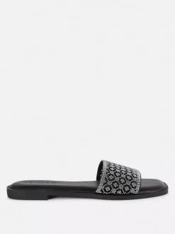 Primark Sandały<Geometryczne sandały bez pięty z wycięciami