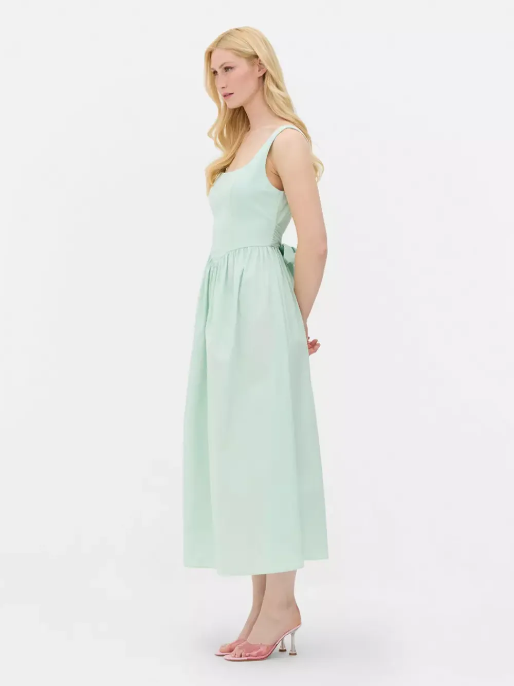 Primark Sukienki<Gorsetowa sukienka midi bez rękawów
