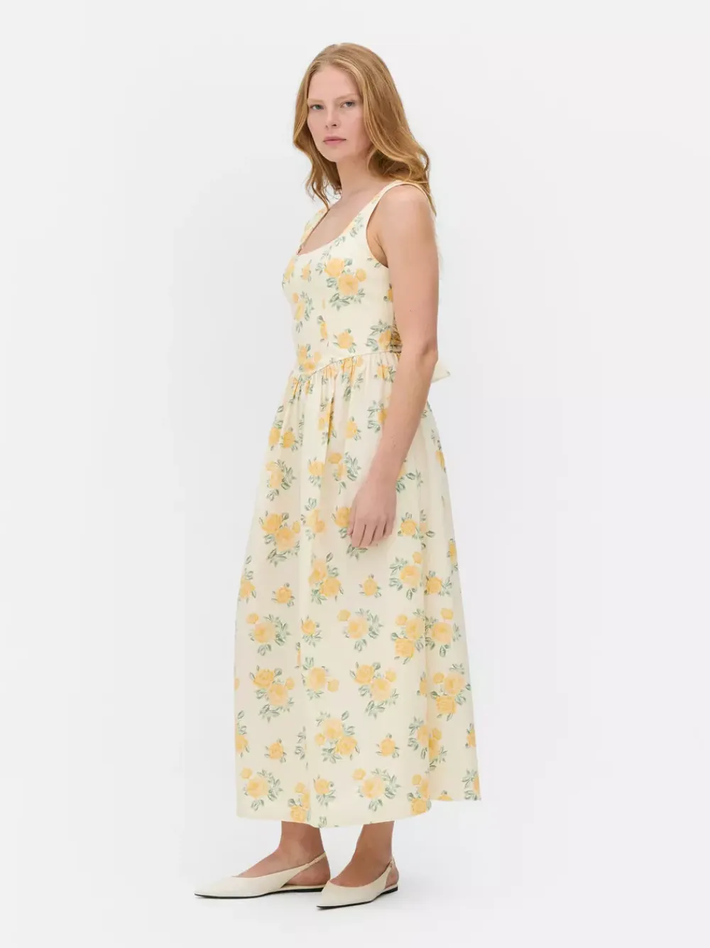 Primark Sukienki<Gorsetowa sukienka midi bez rękawów