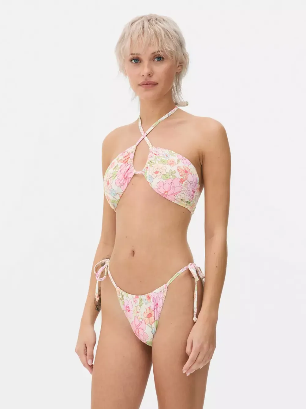 Primark Stroje Kąpielowe I Plażowe<Góra od bikini typu bandeau z nadrukiem