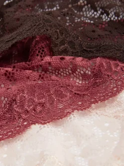Damskie Primark Majtki Damskie<G-stringi z koronki, 3 pary
