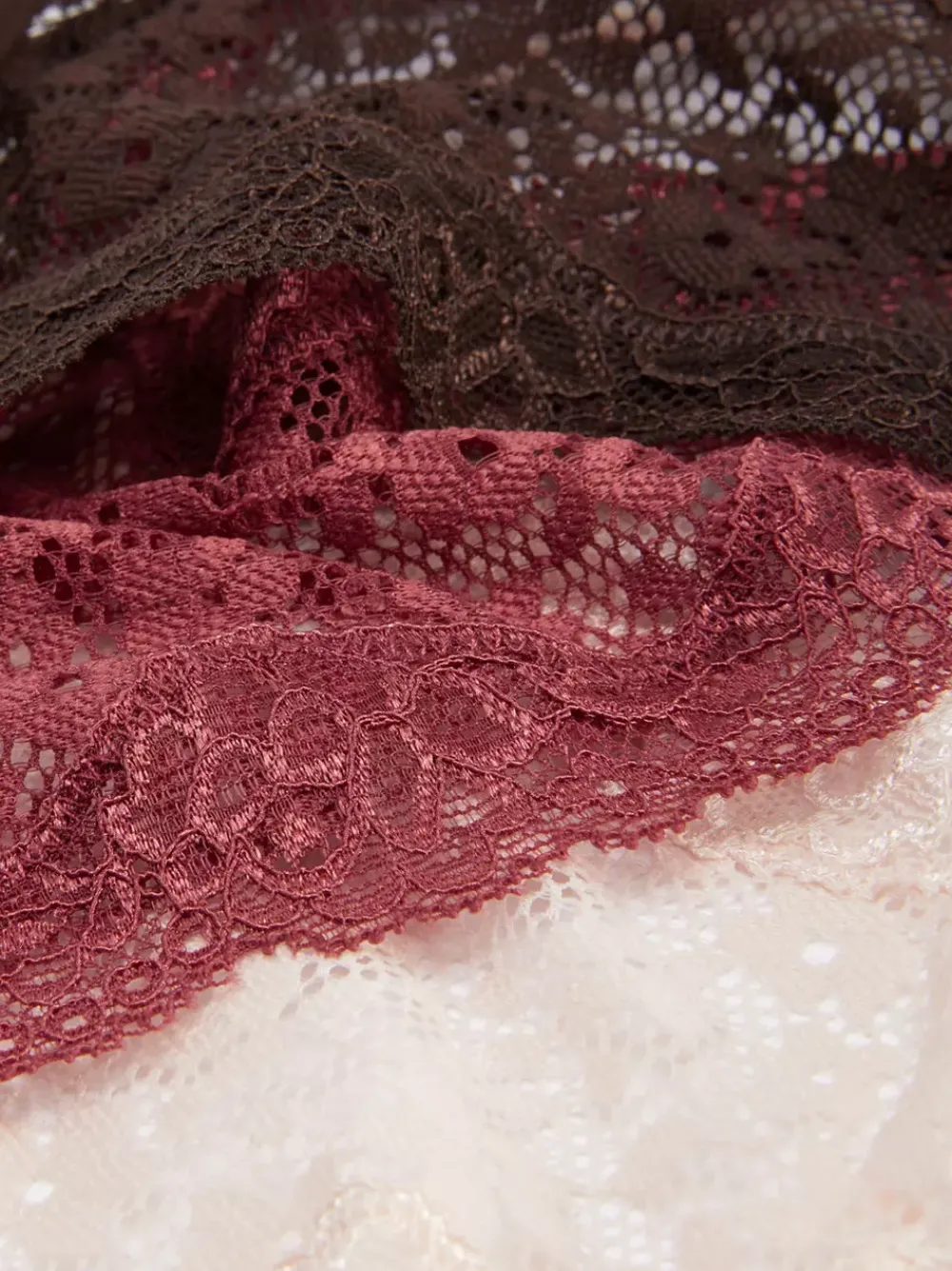 Damskie Primark Majtki Damskie<G-stringi z koronki, 3 pary