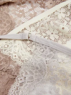 Damskie Primark Majtki Damskie<G-stringi z koronki, 3 pary