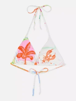 Primark Stroje Kąpielowe I Plażowe<Haftowana trójkątna góra od bikini