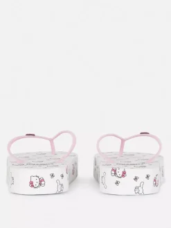Primark Klapki I Japonki<Japonki na grubej podeszwie z motywem Hello Kitty