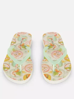 Primark Klapki I Japonki<Japonki w kwiaty