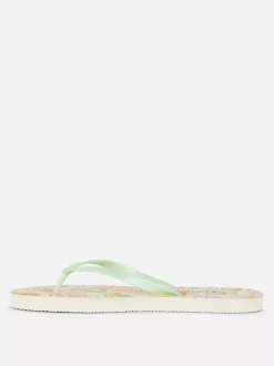 Primark Klapki I Japonki<Japonki w kwiaty