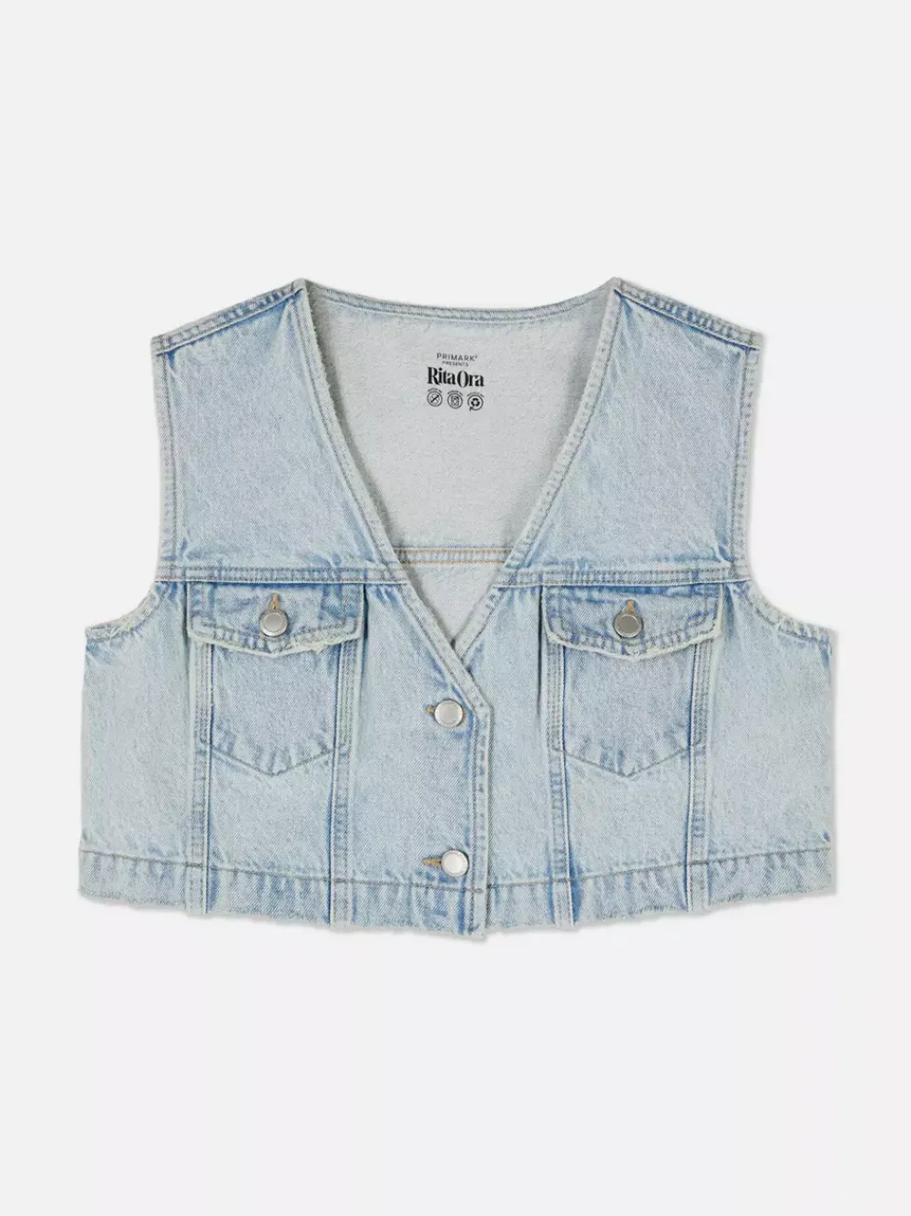 Primark Topy I T-Shirty<Jeansowa kamizelka Rita Ora