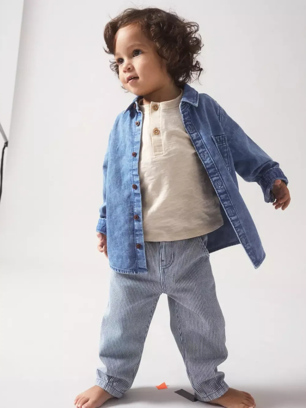 Primark Topy I T-Shirty<Jeansowa koszula z długim rękawem