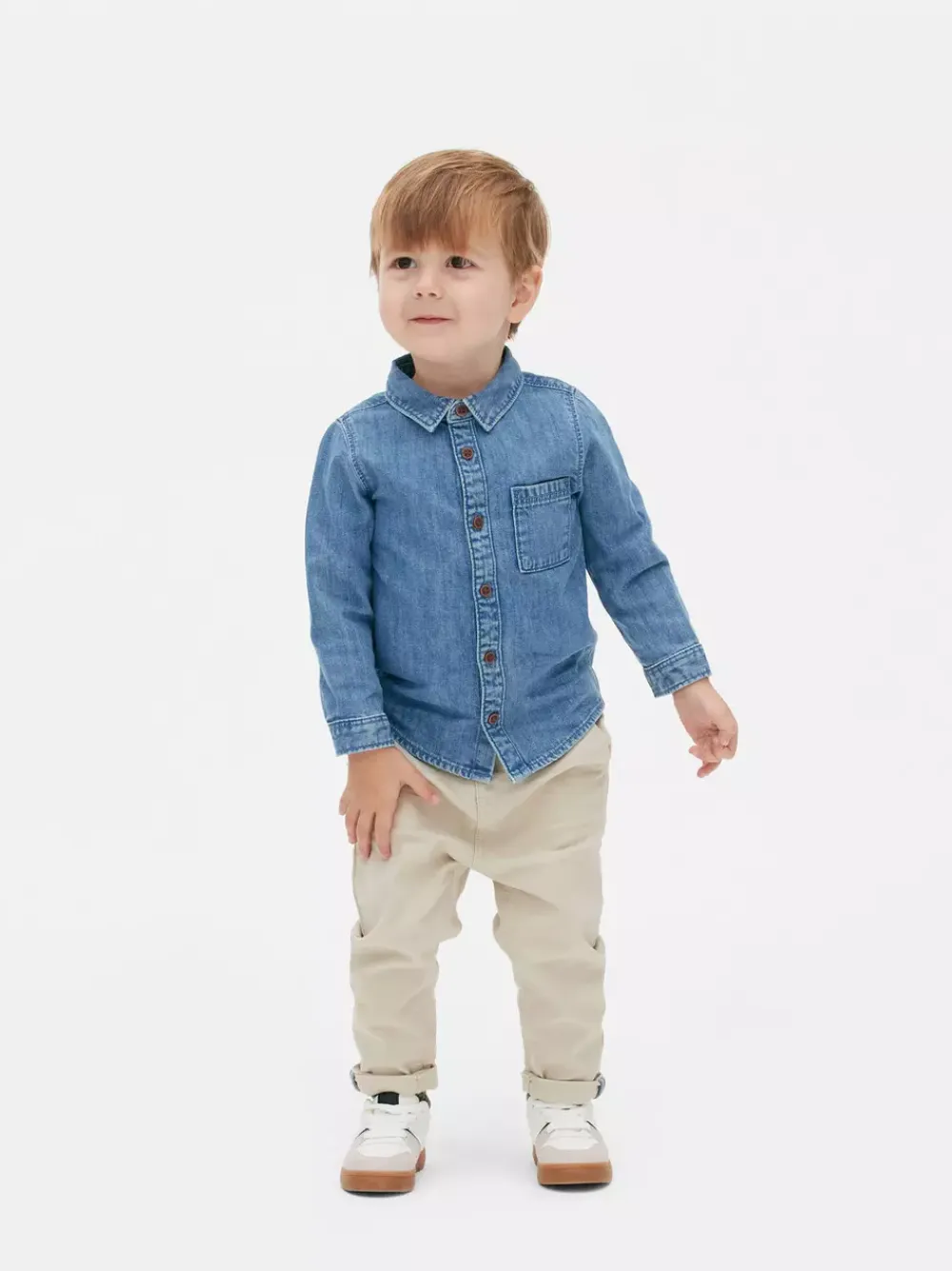 Primark Topy I T-Shirty<Jeansowa koszula z długim rękawem