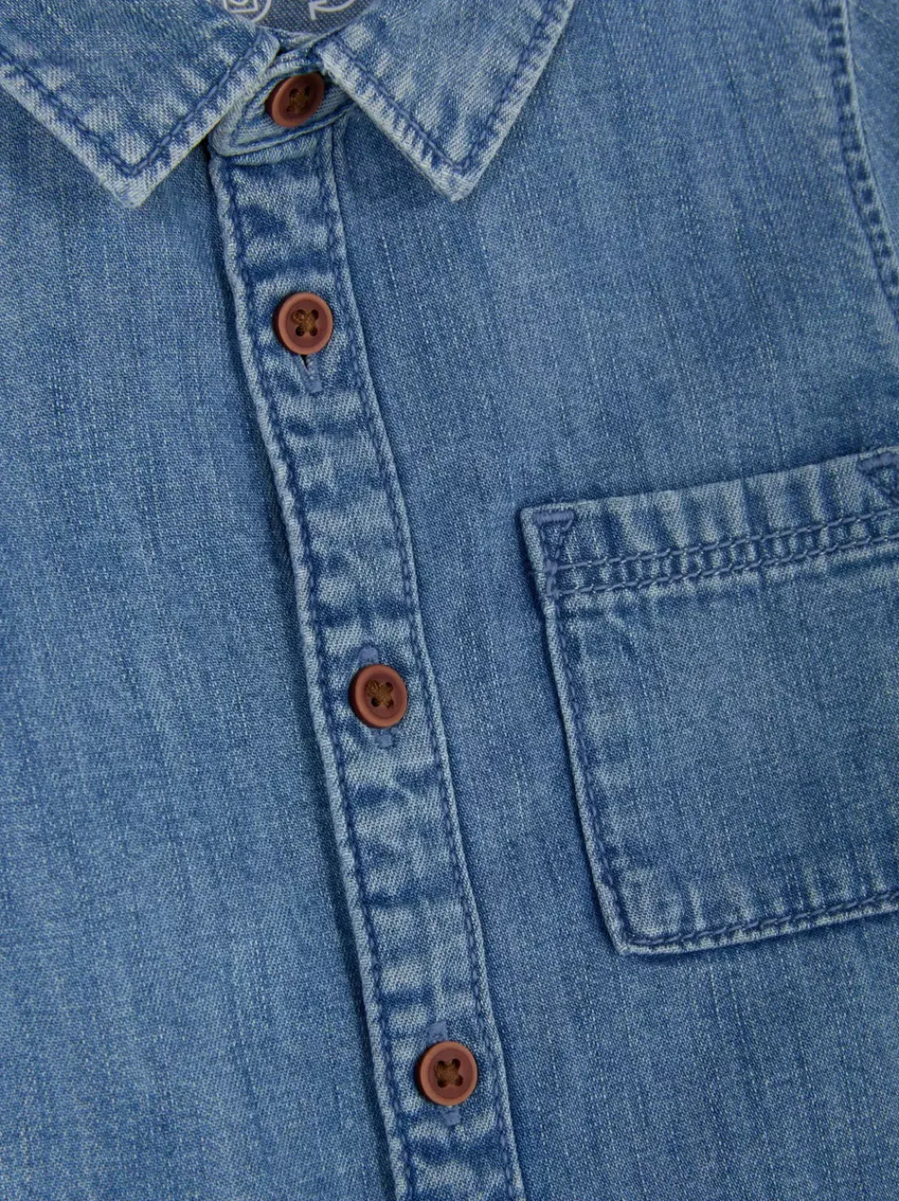 Primark Topy I T-Shirty<Jeansowa koszula z długim rękawem