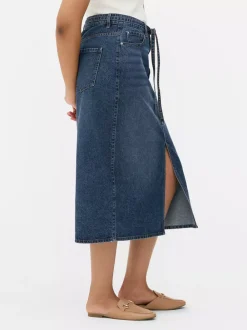 Primark Spódnice<Jeansowa spódnica maxi