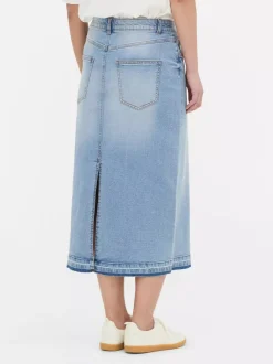 Primark Spódnice<Jeansowa spódnica midi