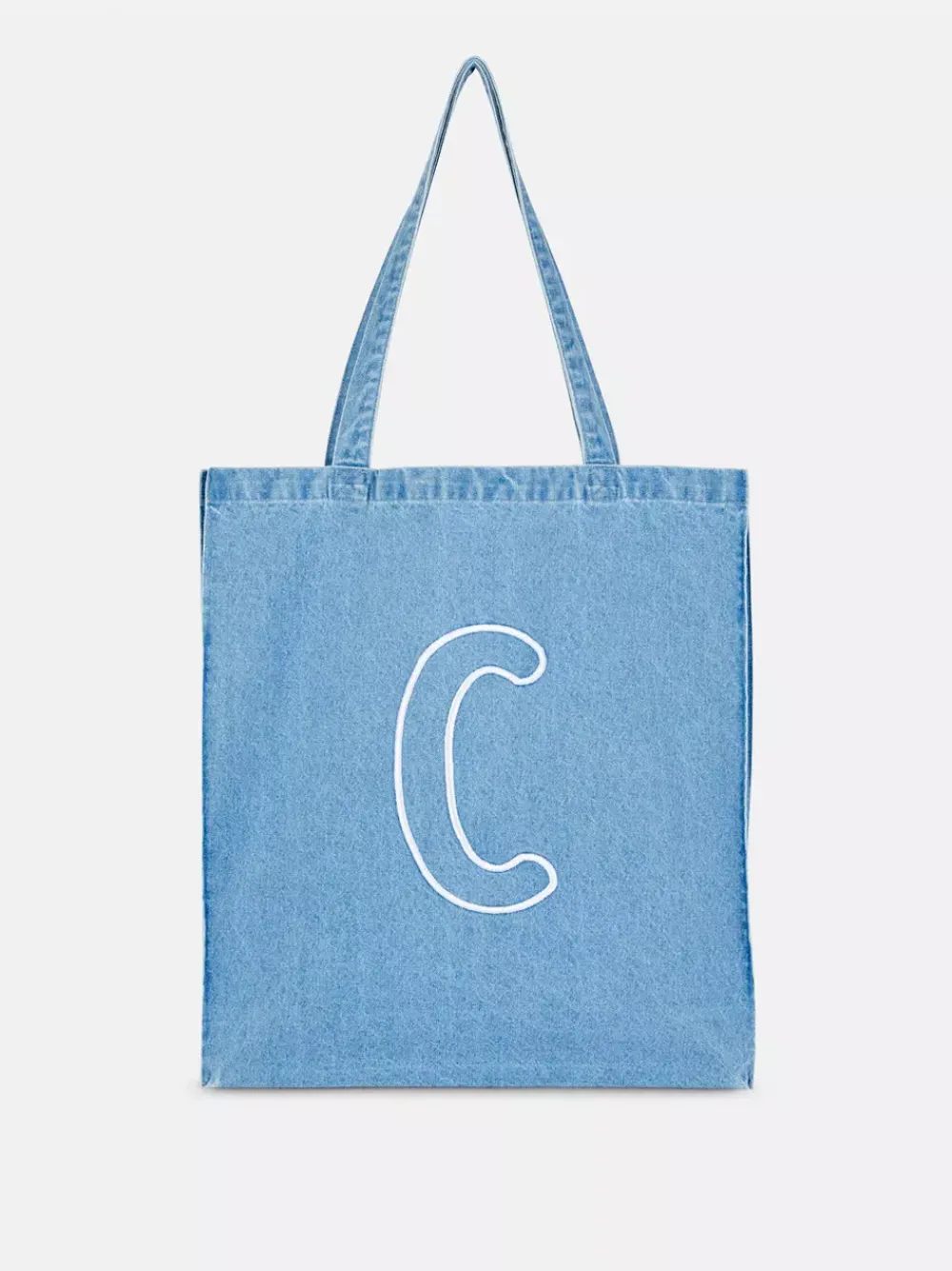 Primark Torby I Portmonetki<Jeansowa torba shopper z inicjałem