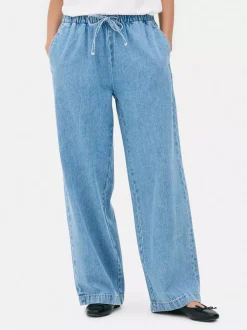 Primark Jeansy<Jeansowe joggery z wiązaniem w talii