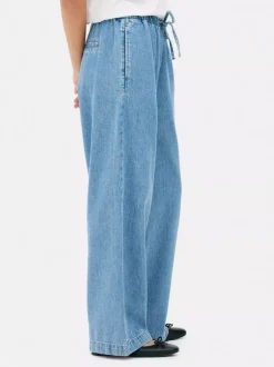 Primark Jeansy<Jeansowe joggery z wiązaniem w talii