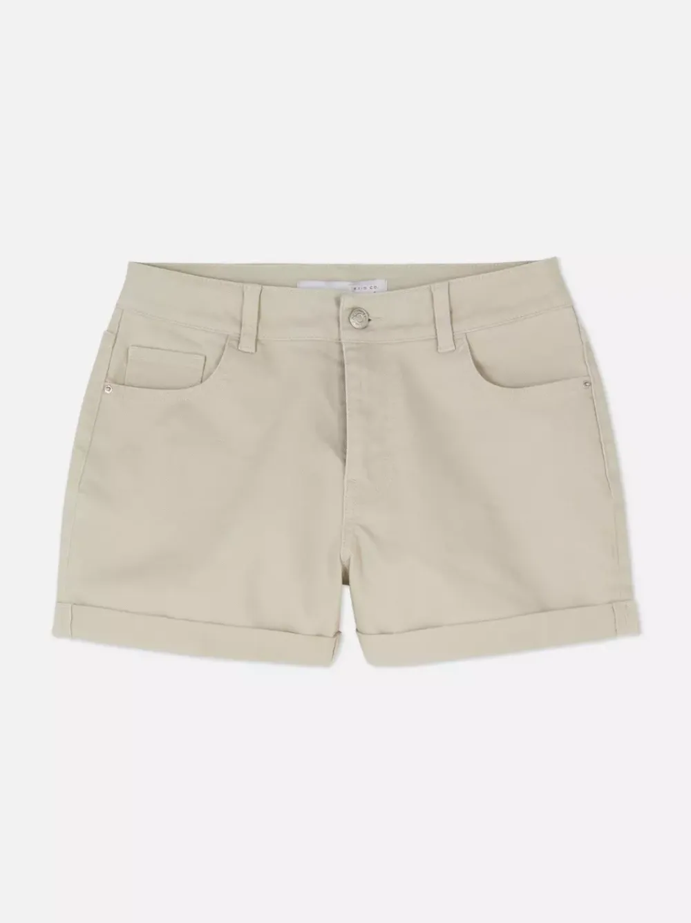 Primark Szorty<Jeansowe spodenki z podwiniętymi nogawkami