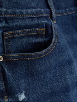 Primark Szorty<Jeansowe spodenki z podwiniętymi nogawkami