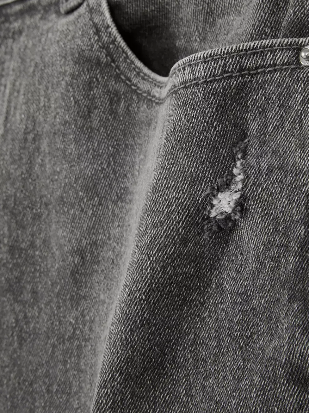 Primark Szorty<Jeansowe spodenki z podwiniętymi nogawkami