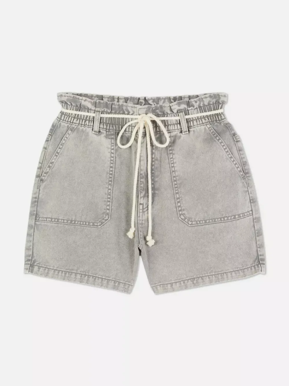 Primark Szorty<Jeansowe szorty bermudy ze sznurkowym wiązaniem