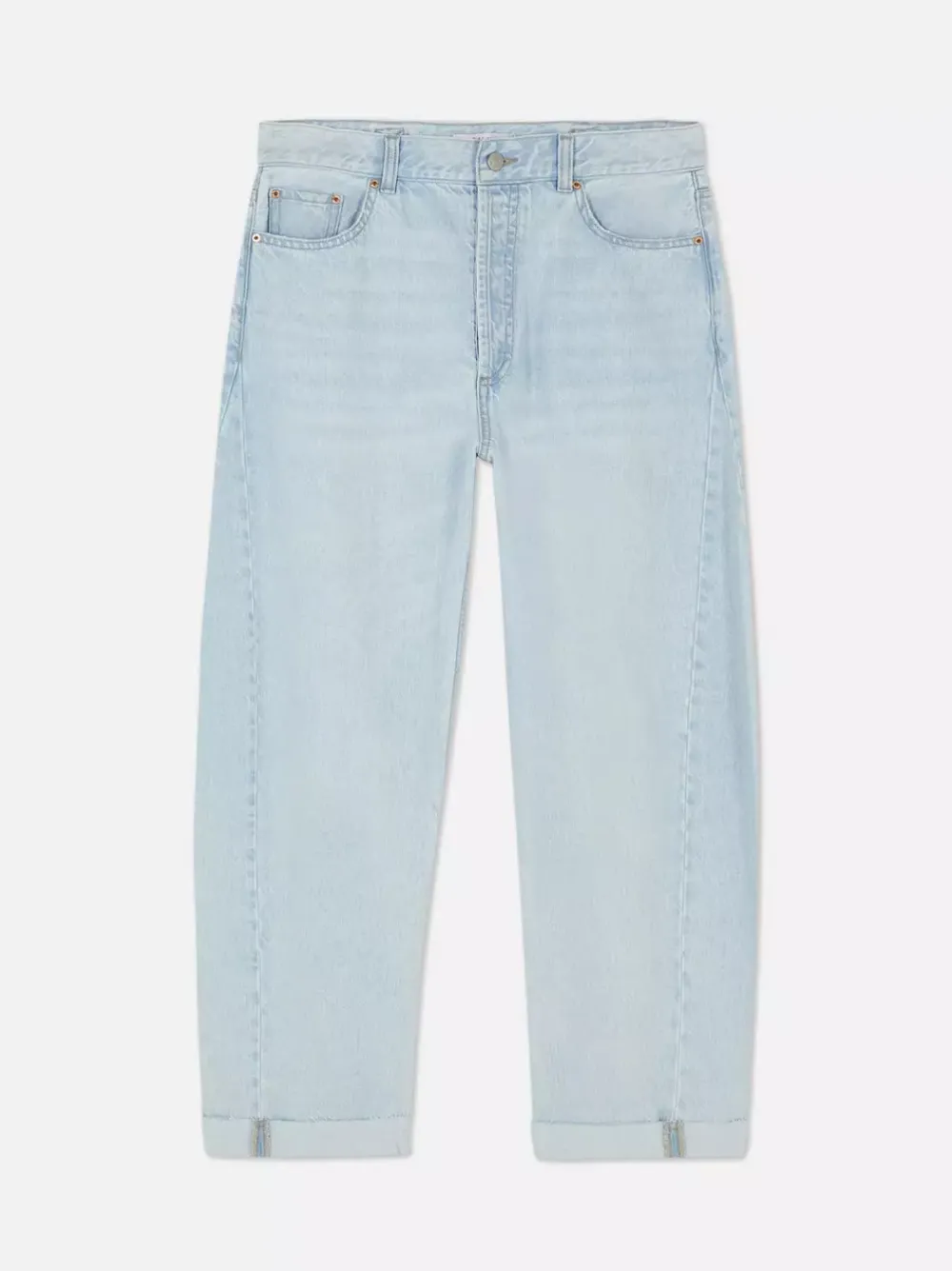 Primark Jeansy<Jeansy typu barrel z klamrą