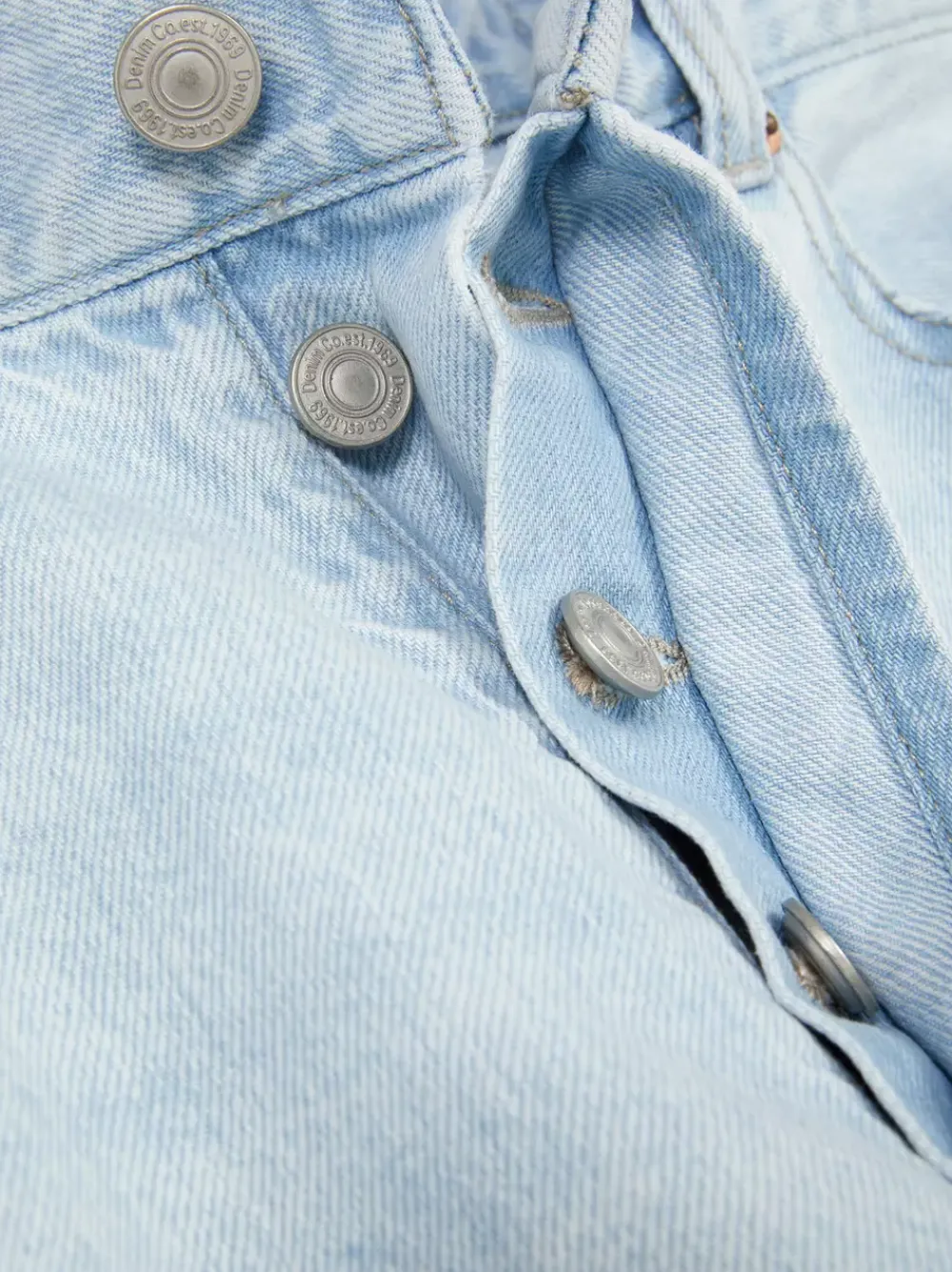 Primark Jeansy<Jeansy typu barrel z klamrą