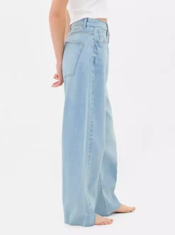 Primark Jeansy<Jeansy typu barrel z postrzępionym obszyciem