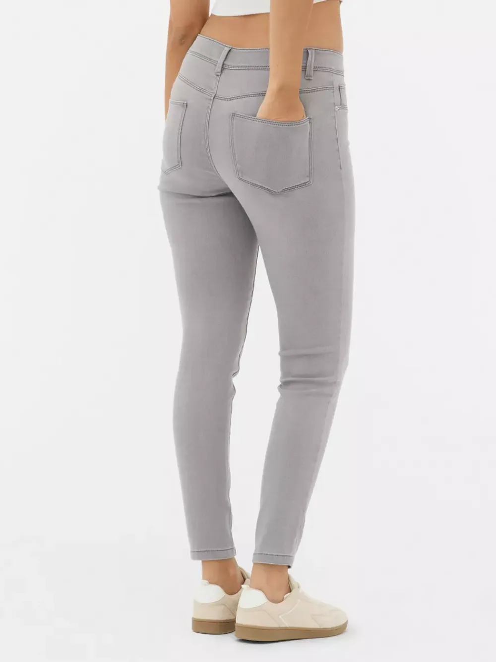 Primark Jeansy<Jeansy ze średnim stanem o kroju skinny | standard