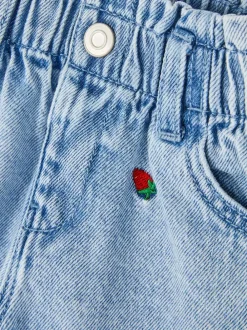 Primark Spodnie I Legginsy<Jeansy z haftem w truskawki