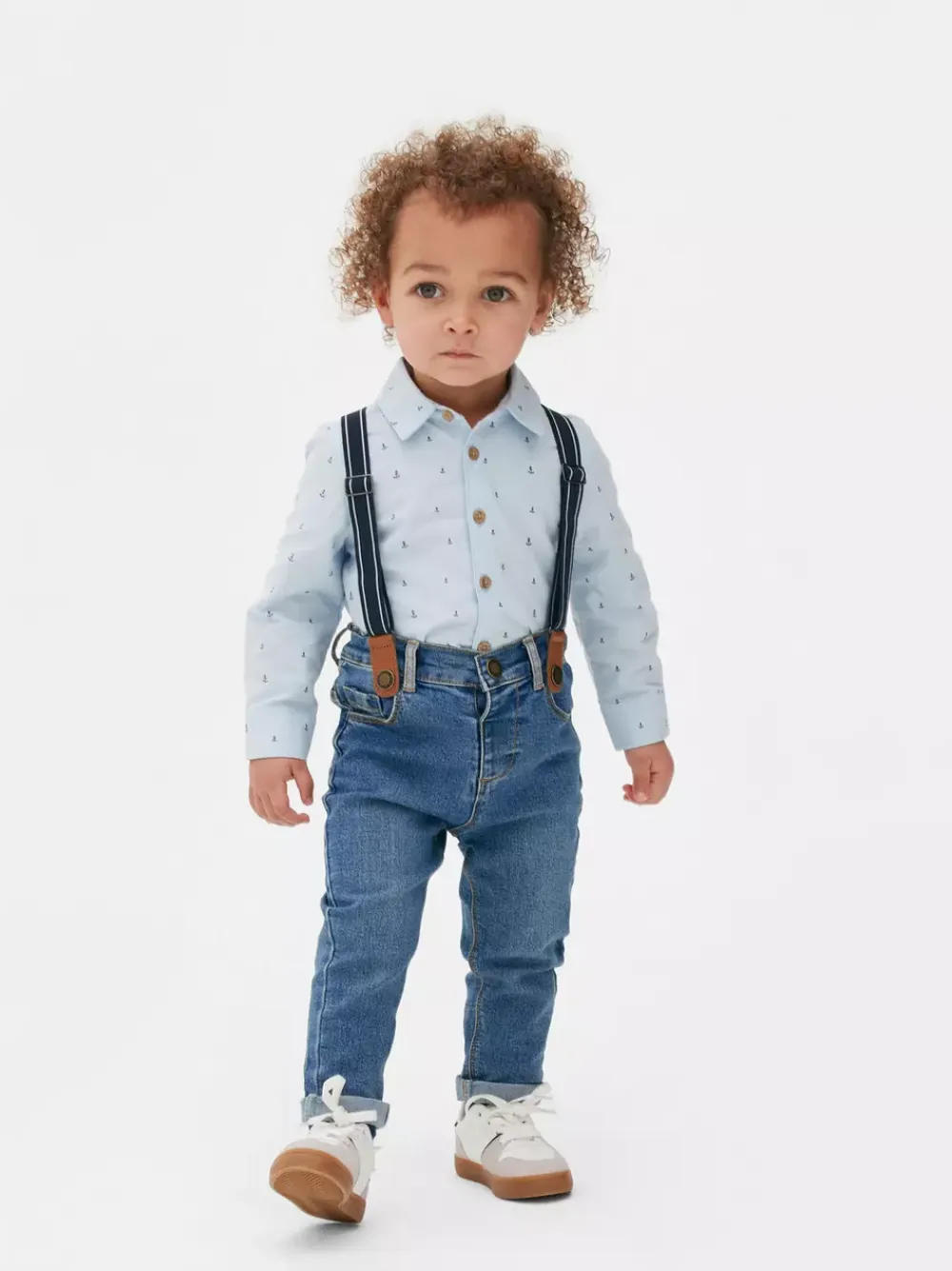 Primark Spodnie I Legginsy<Jeansy z szelkami