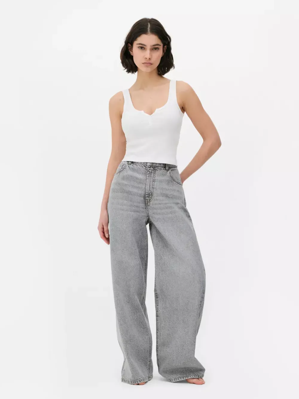 Primark Jeansy<Jeansy z szerokimi nogawkami