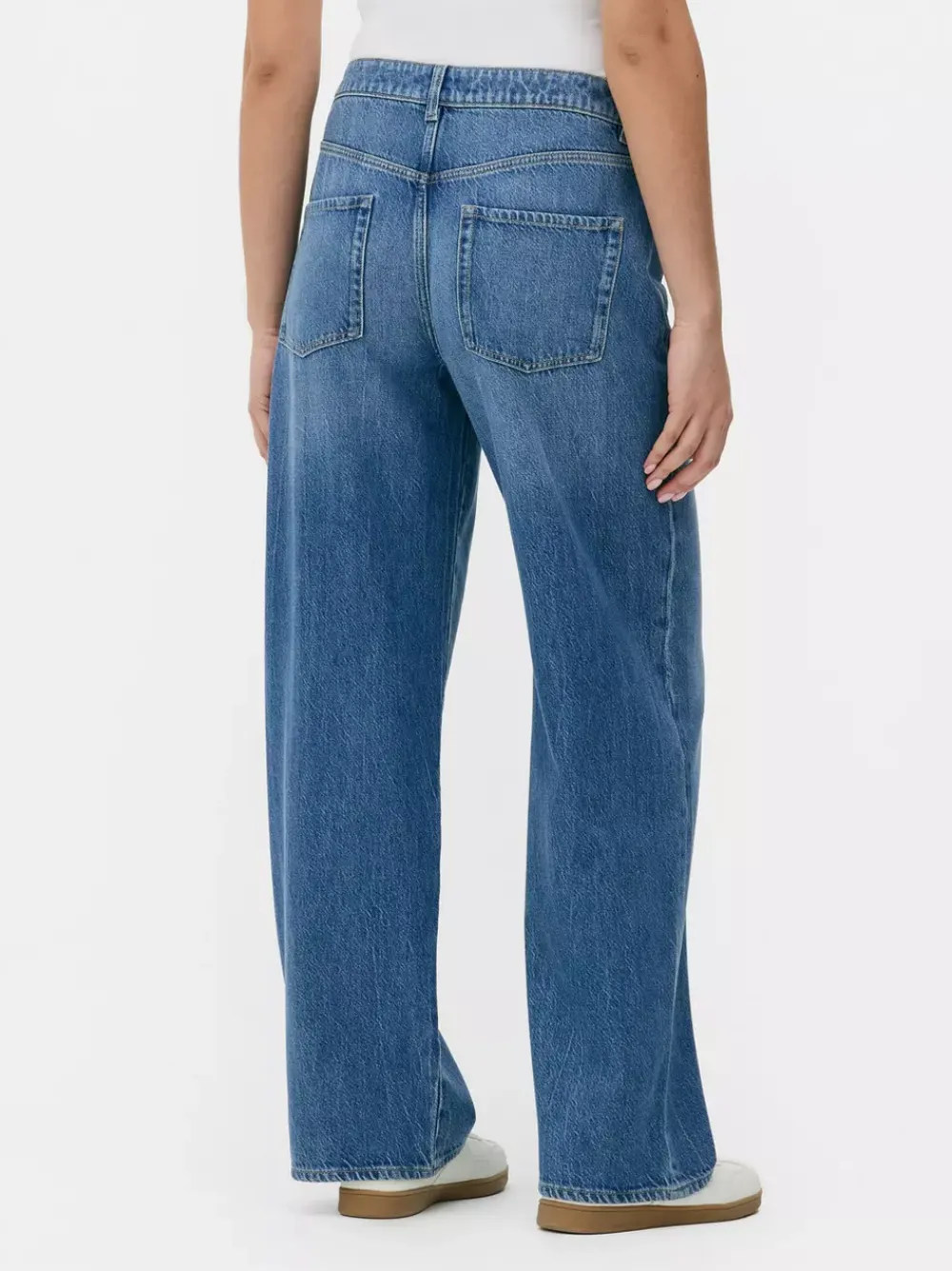 Primark Jeansy<Jeansy z szerokimi nogawkami i wiązaniem w talii
