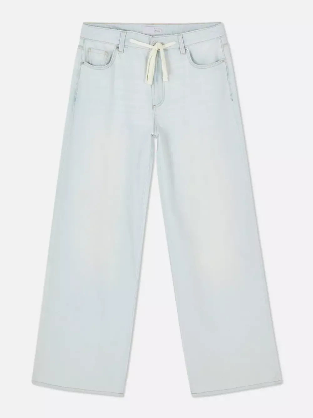 Primark Jeansy<Jeansy z szerokimi nogawkami i wiązaniem w talii