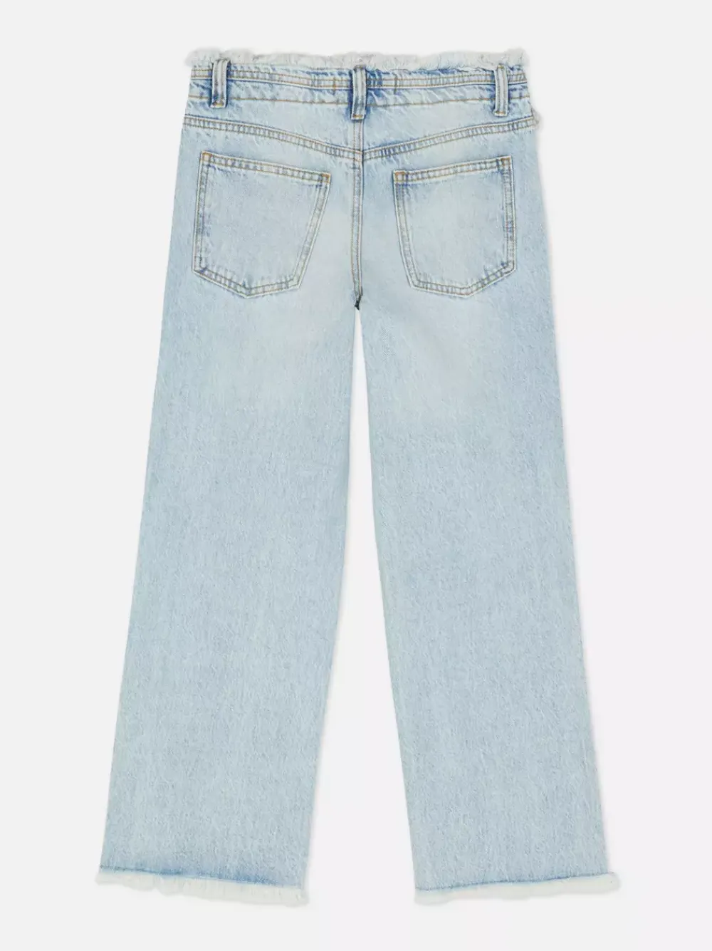 Dzieci Primark Jeansy<Jeansy z szeroką nogawką i postrzępionym obszyciem