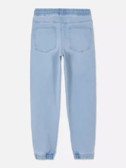 Dzieci Primark Jeansy<Joggery jeansowe ściągane sznurkiem