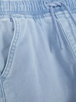 Dzieci Primark Jeansy<Joggery jeansowe ściągane sznurkiem