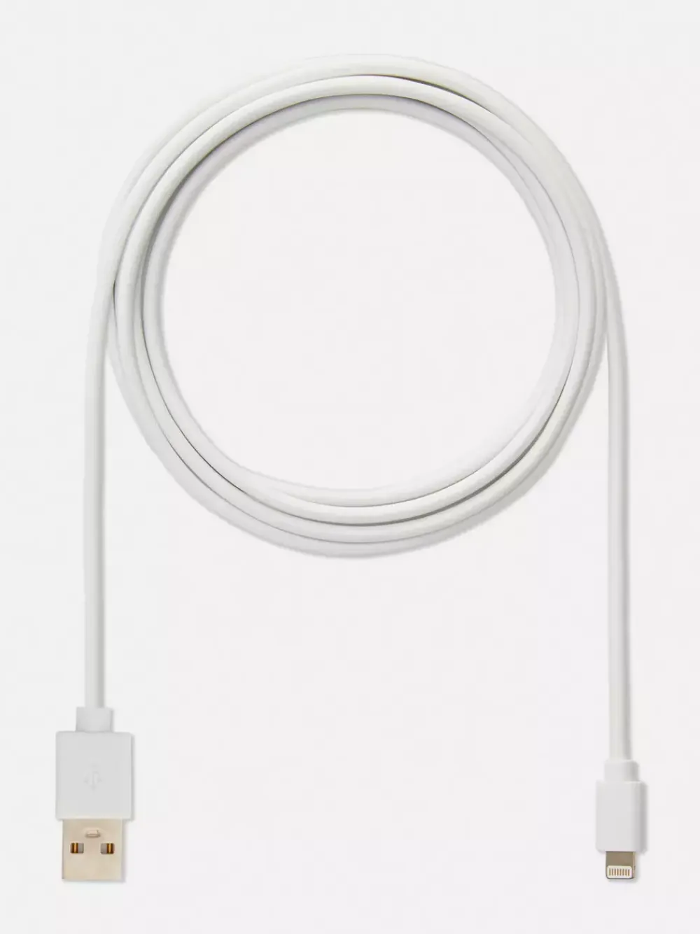Primark Ładowarki<Kabel z końcówkami USB-A i Lightning o długości 2 m